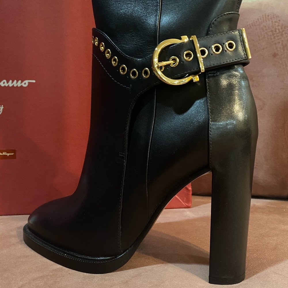 NADIX Salvatore Ferragamo Heel Boots - Picture 7 of 11